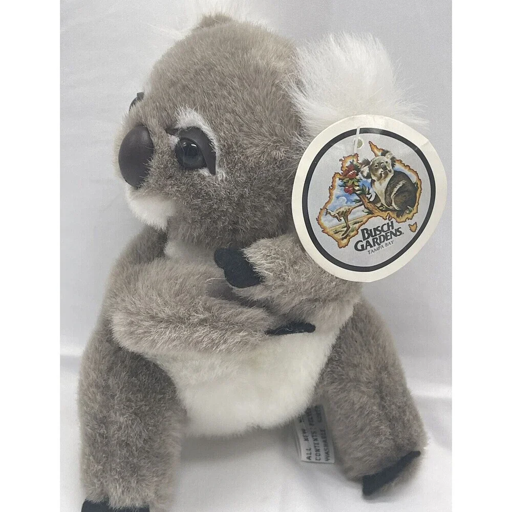 Vintage Bush Gardens Australia Koala Bear Plush 7
